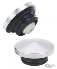 022071 Chrome pointed gas cap, vented