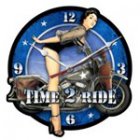 TIME 2 RIDE SHAPE CLOCK 65324
