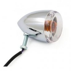 505122 LATE-STYLE TURN SIGNAL ASSEMBLY. REAR. CHROME