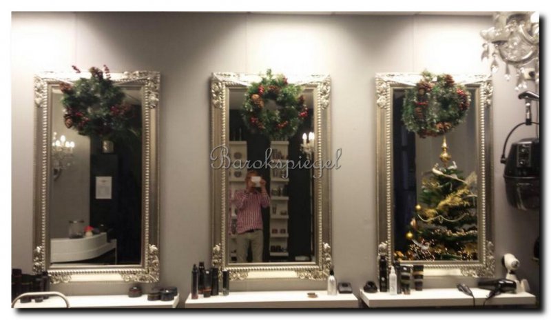barokspiegel-kapsalon-joop-met-kerst-versiering