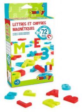 Magnetische cijfers en letters