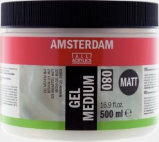 Amsterdam - Gel Medium Mat (080) - 500ml