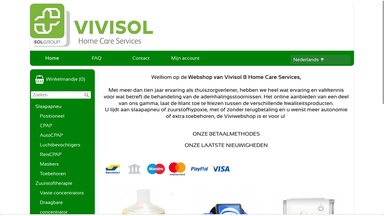 Webshop - Vivisol B